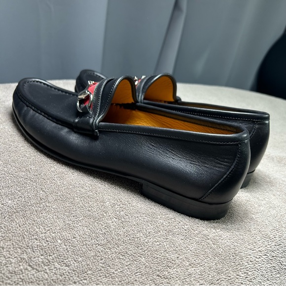 EUC Gucci mens horsebit Loafers size 9 - Picture 7 of 8
